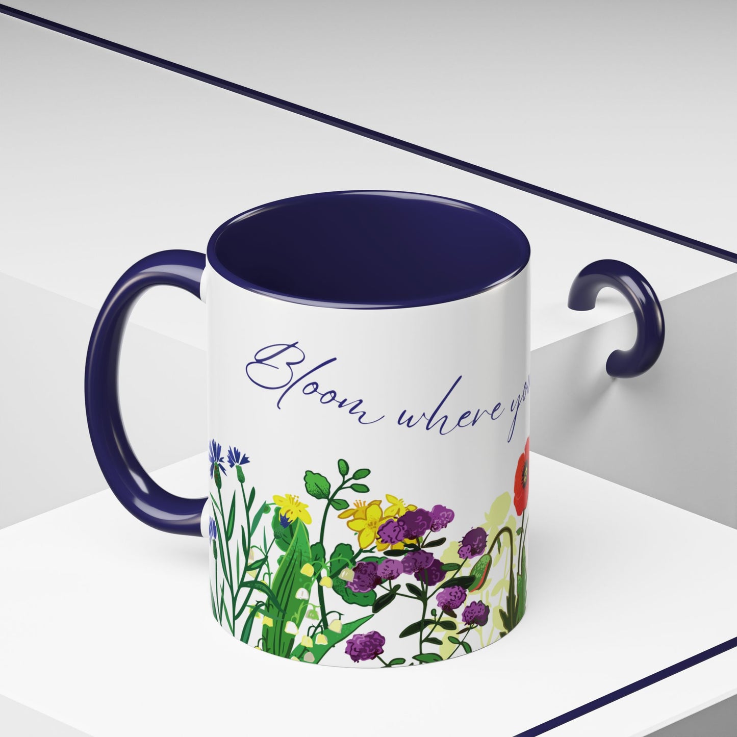 Bloom Where You Are Planted - Accent Coffee Mug (11, 15oz) - 10895