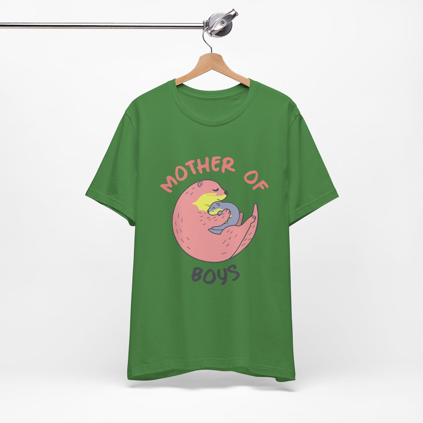 Mother Of Boys - Unisex Jersey Short Sleeve Tee - 13082