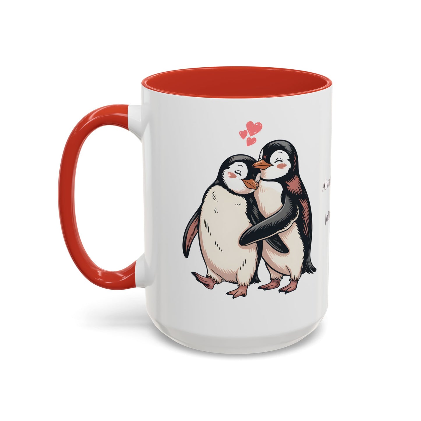 Love You More – Personalized Valentine’s Coffee Mug | Custom Romantic Gift —  (11/15 oz) - 14743