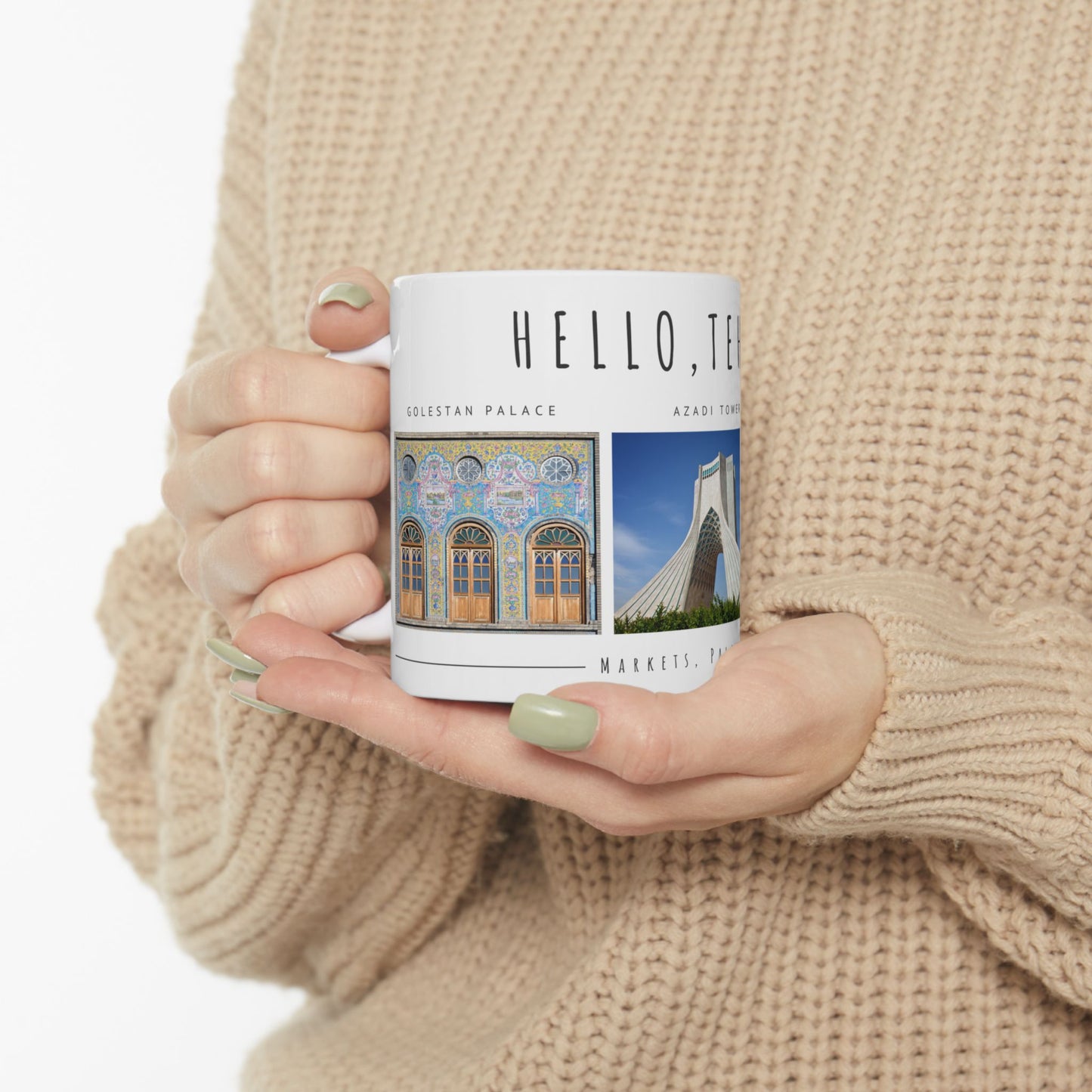 Hello Tehran! Ceramic Mug - 11oz & 15oz - 12171