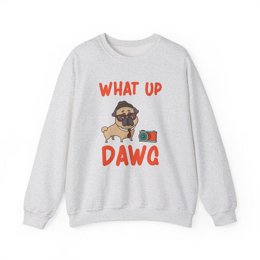 What up, Dawg - Unisex Heavy Blend™ Crewneck Sweatshirt