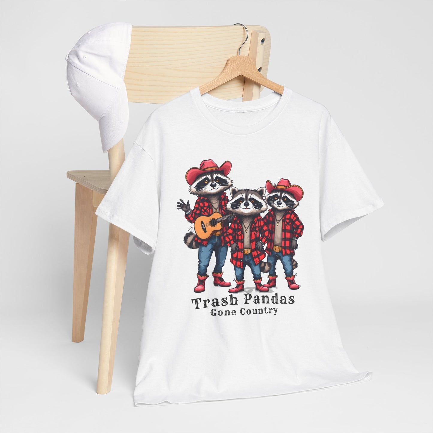 Trash Pandas Gone Country Shirt – Funny Raccoon Band Graphic Tee Gift - 14859