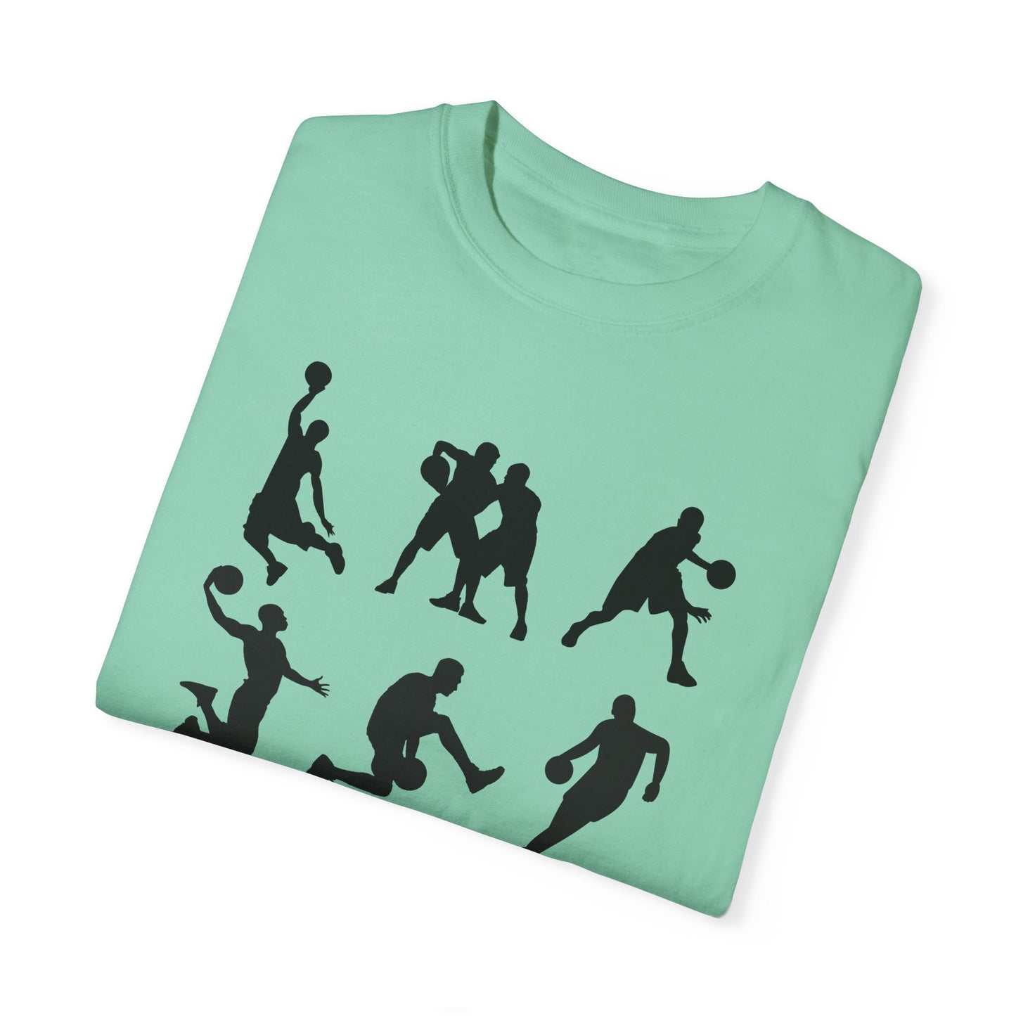 I Love Basketball - Unisex Garment-Dyed T-shirt - 10160