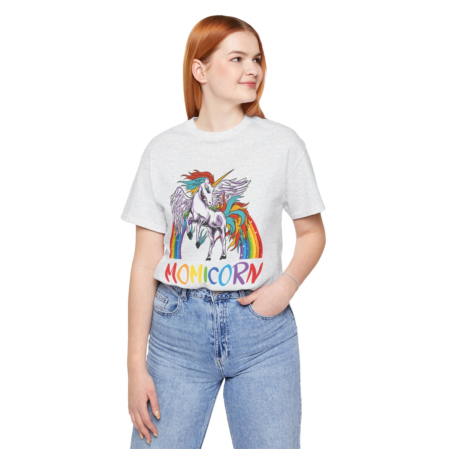 Momicorn - Unisex Jersey Short Sleeve Tee - 13065