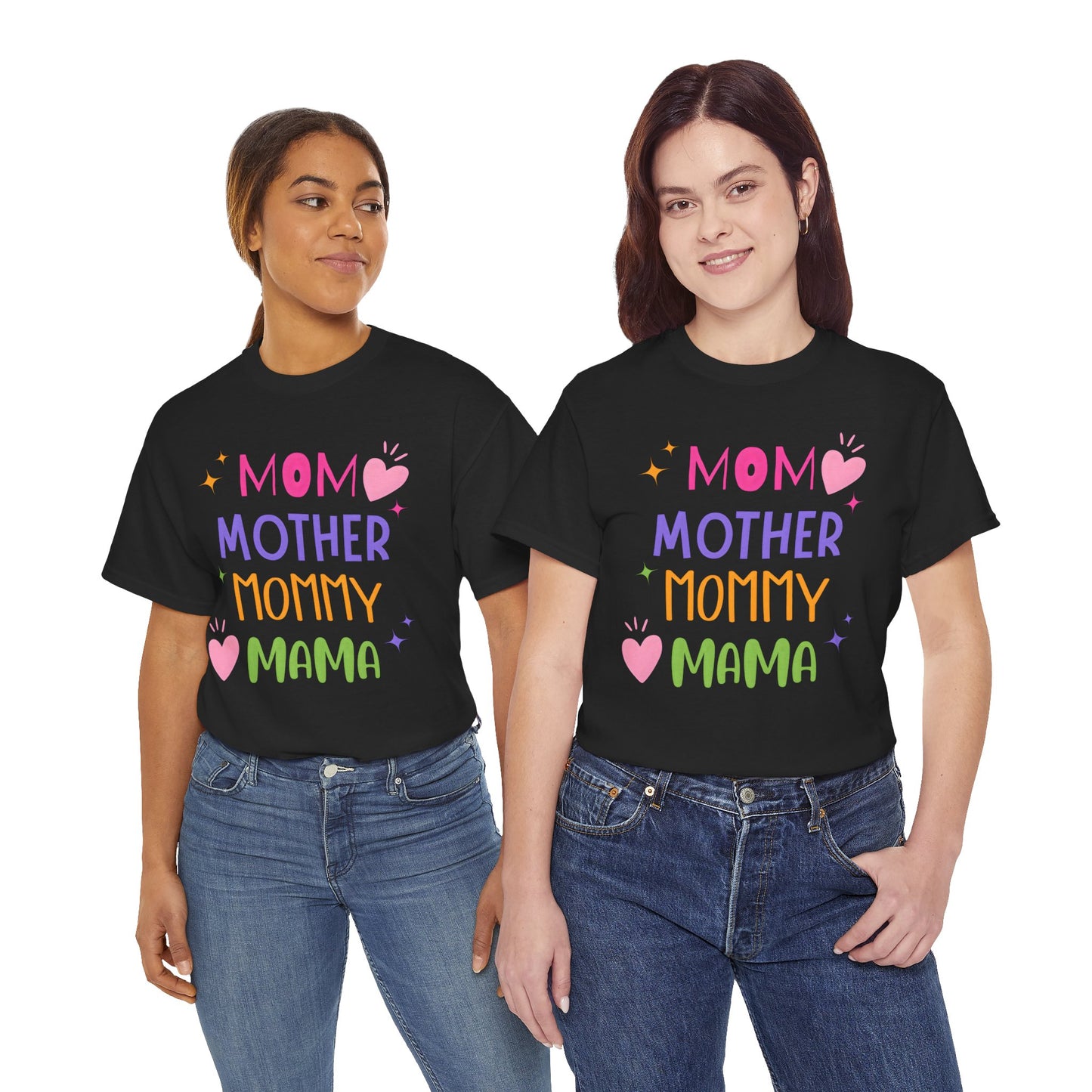 Colorful Mom Mama T-Shirt – Cute Mother’s Day Gift Tee - 14873