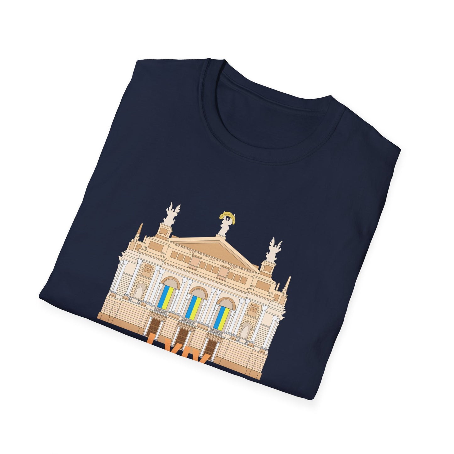 Lviv T-Shirt - Unisex Softstyle Tee - 12268