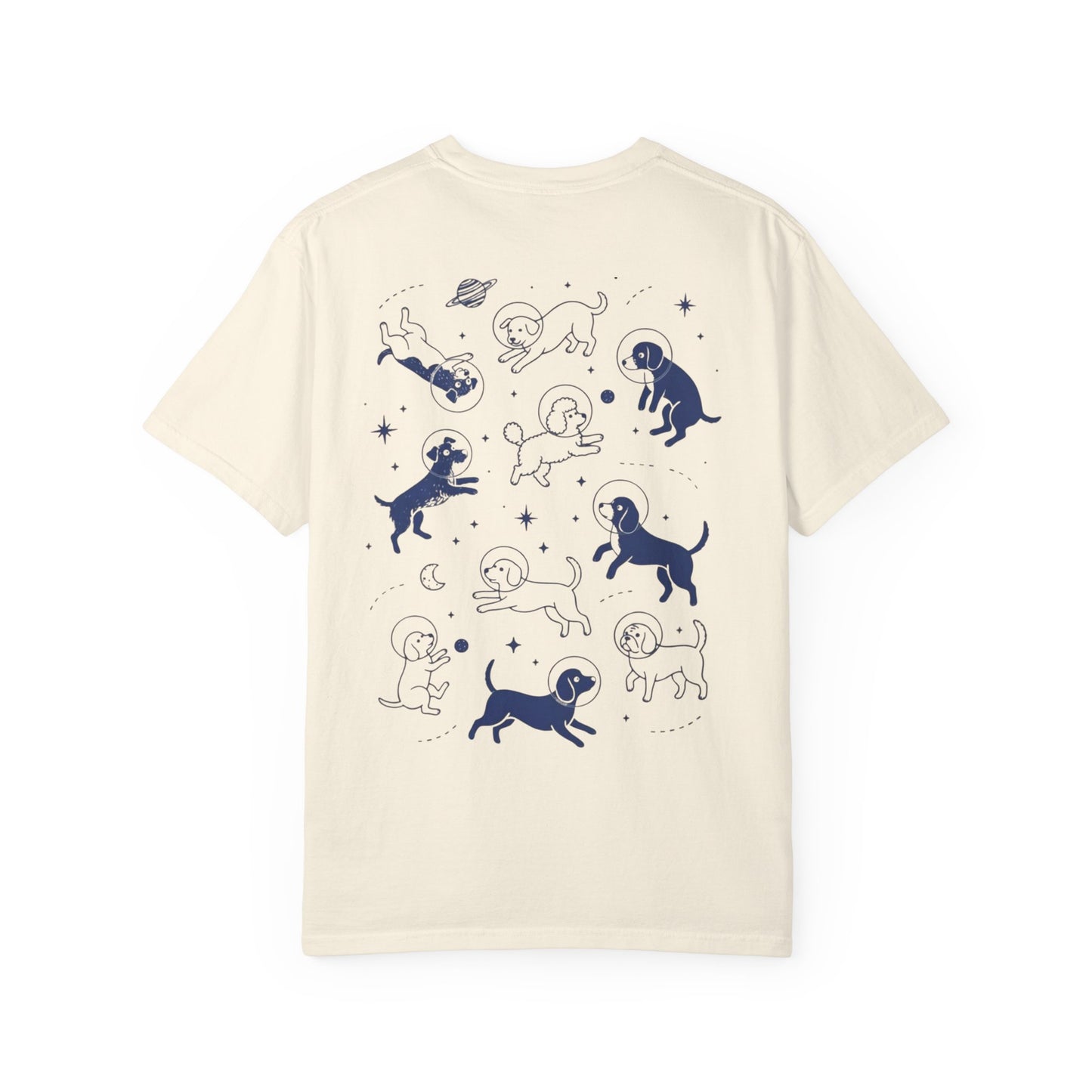Space Dogs T-Shirt – Cute Astronaut Dog Graphic Tee for Dog Lovers - 14680