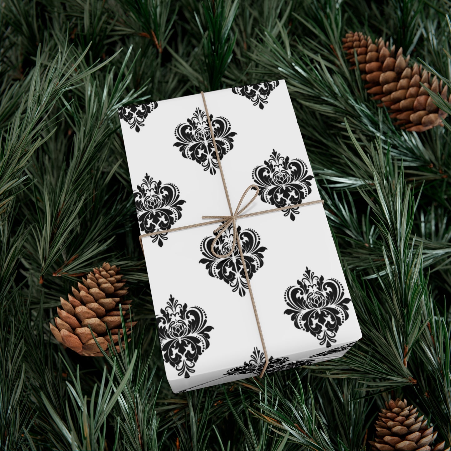 Vintage Black Pattern - Gift Wrap Papers - 10297