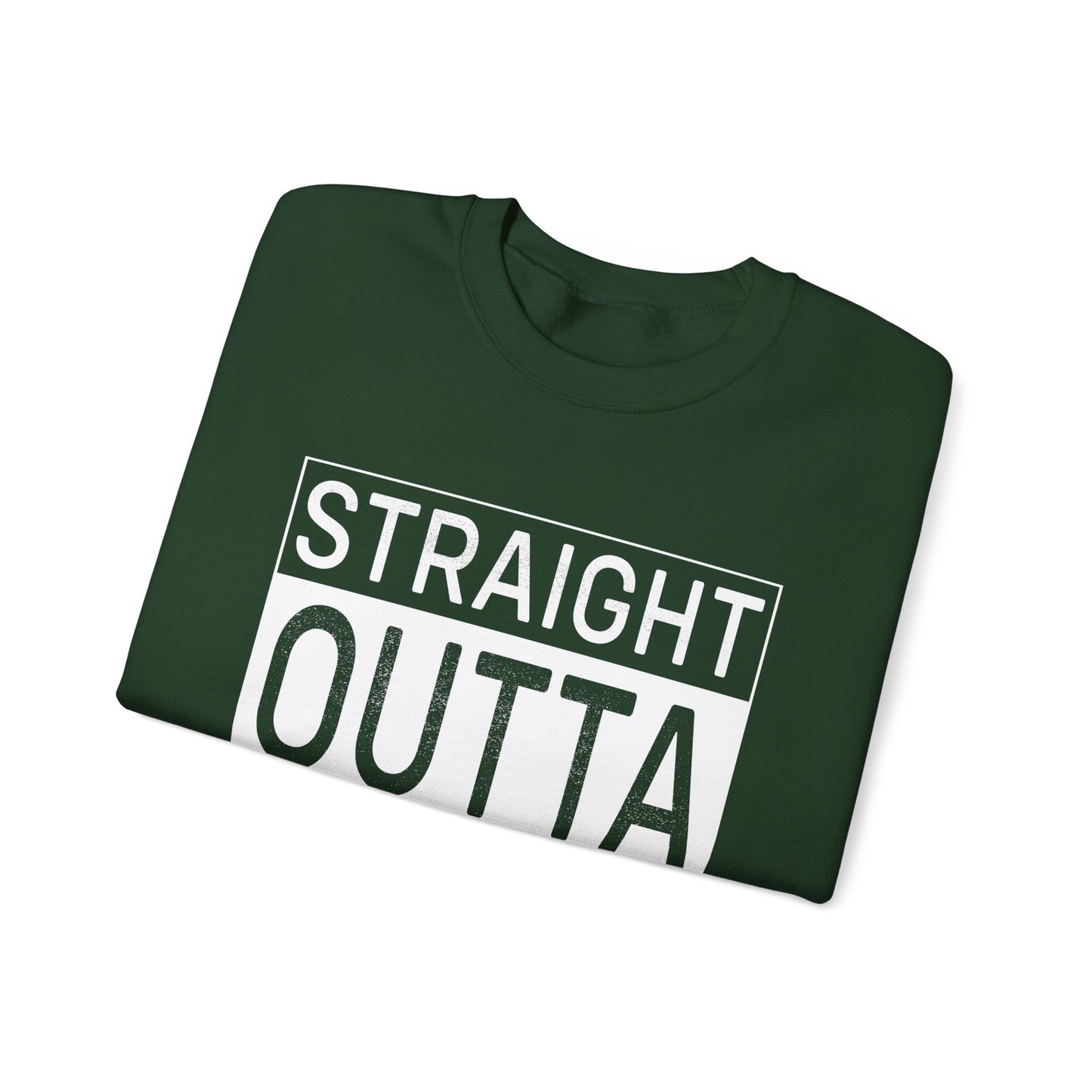 Straight Outta The Gym - Unisex Heavy Blend™ Crewneck Sweatshirt