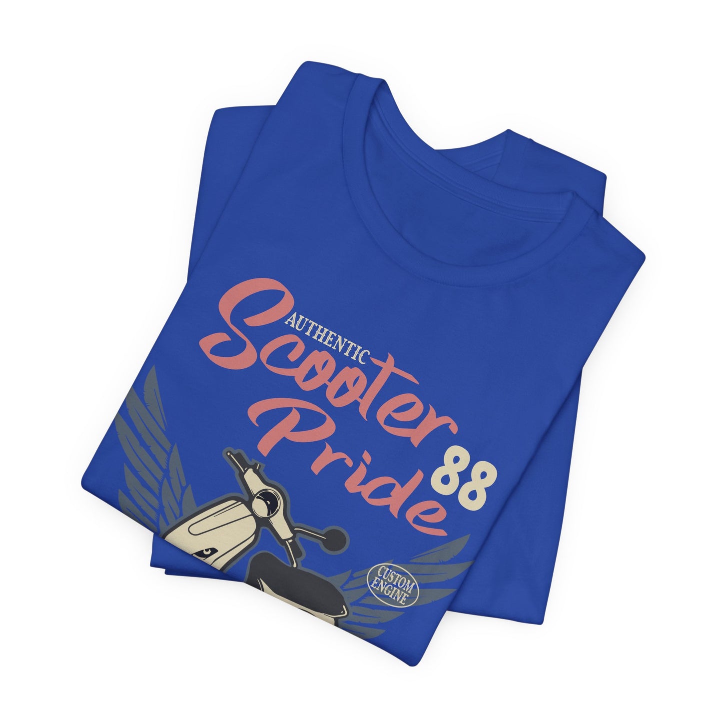 Authentic Scooter Pride - Unisex Jersey Short Sleeve Tee - 13300