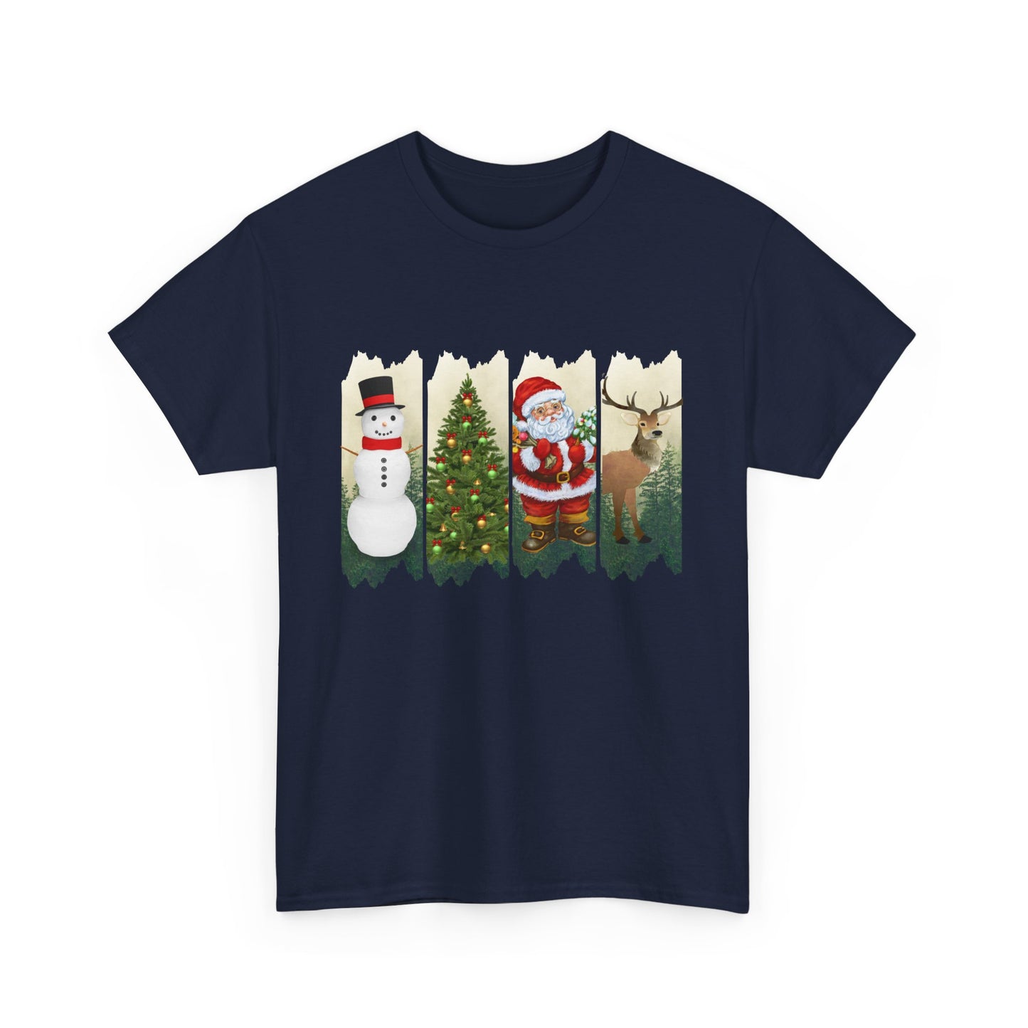 Merry Christmas - Unisex Heavy Cotton Tee - 10084