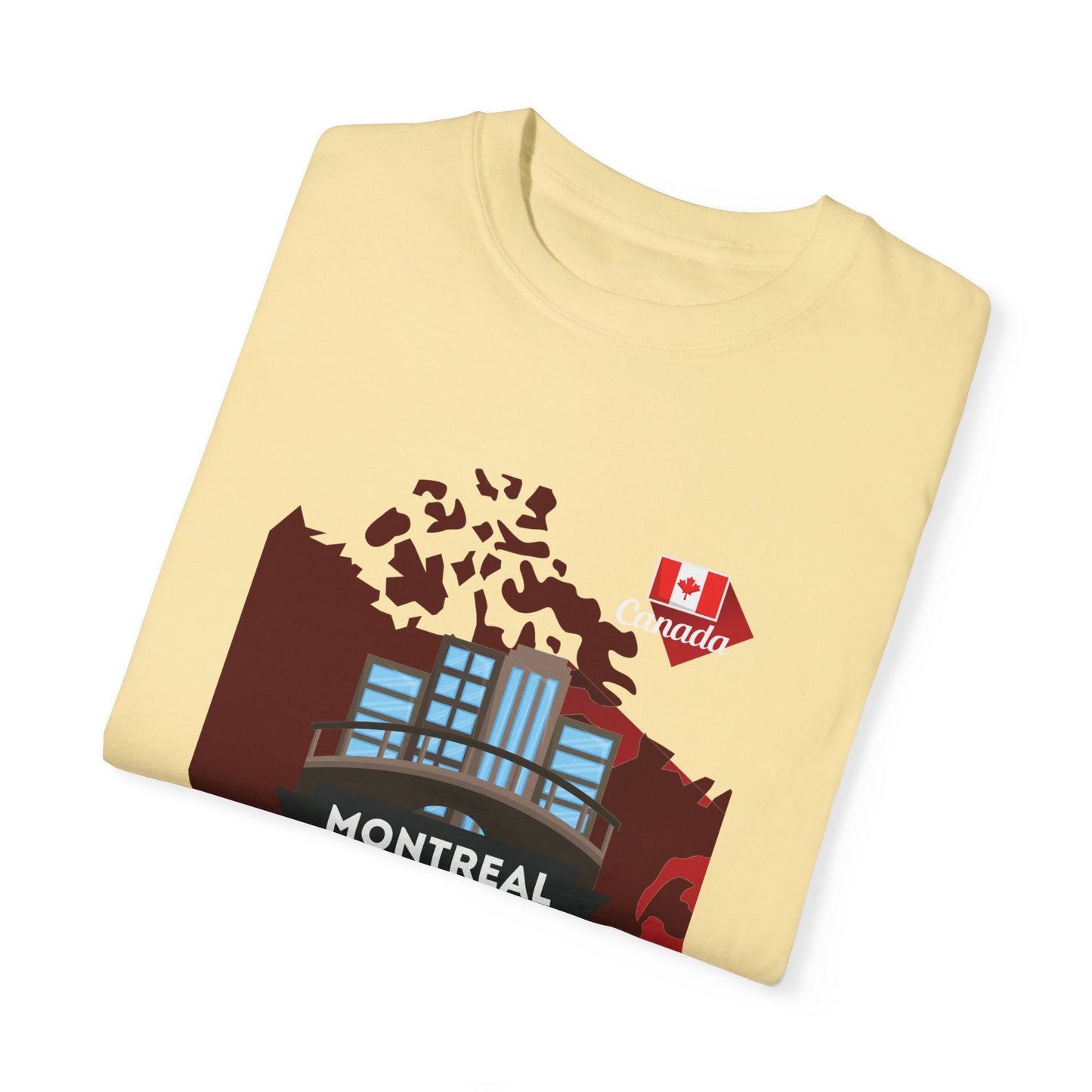 Montreal Graphic Unisex T-Shirt - Perfect for Travelers & Locals - 12201