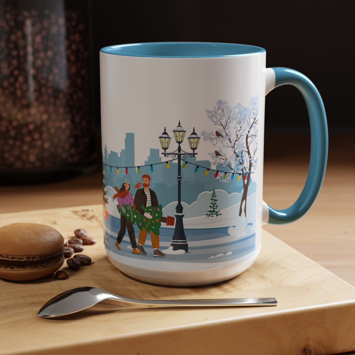 Christmas Street - Accent Coffee Mug (11, 15oz) - 10439