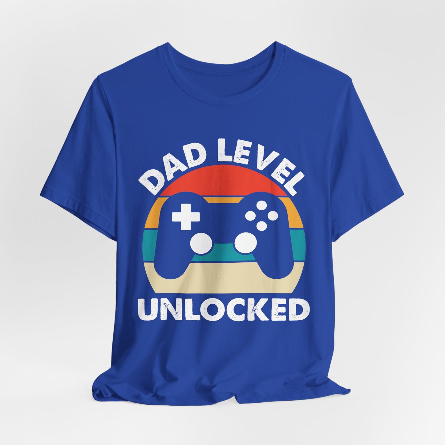 Dad Level Unlocked - Unisex Jersey Short Sleeve Tee - 13699