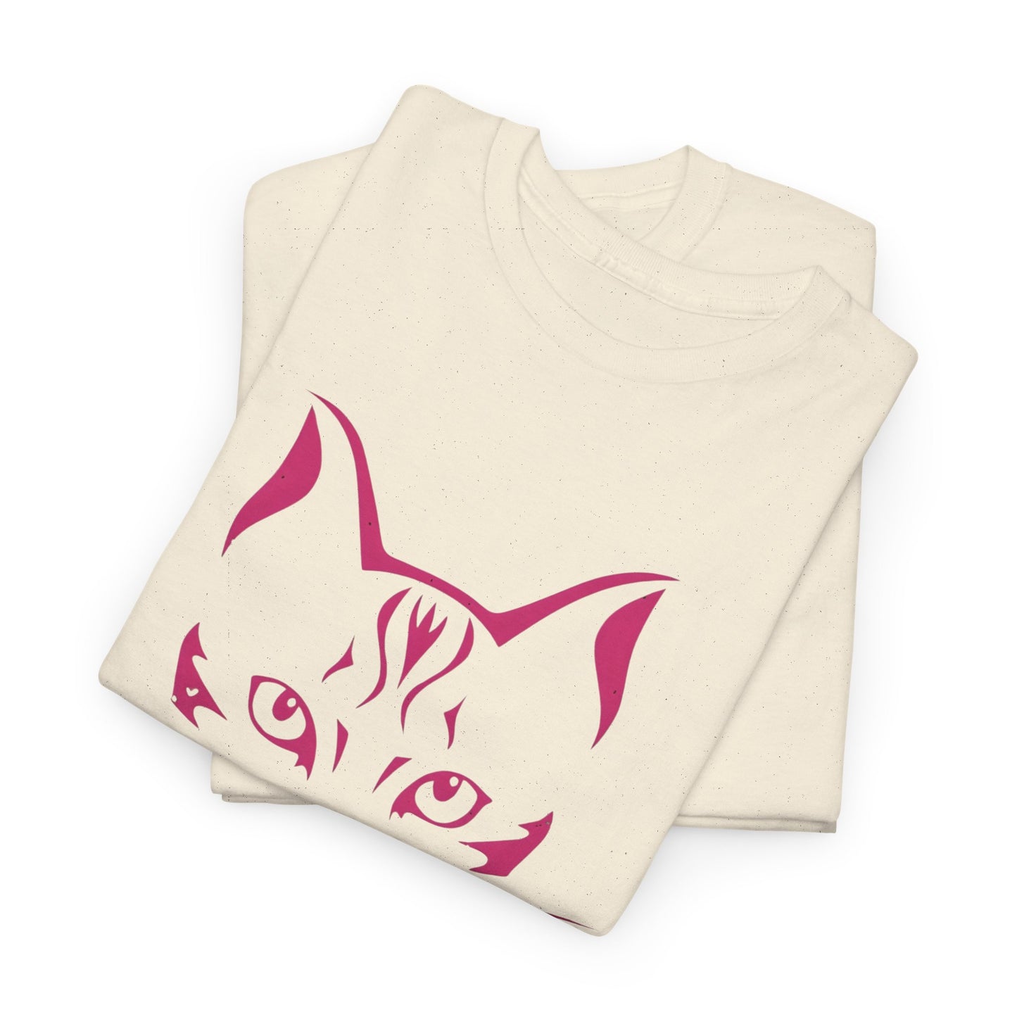 Cat Mom T-Shirt – Cute Cat Face Graphic Tee for Cat Lovers - 14882
