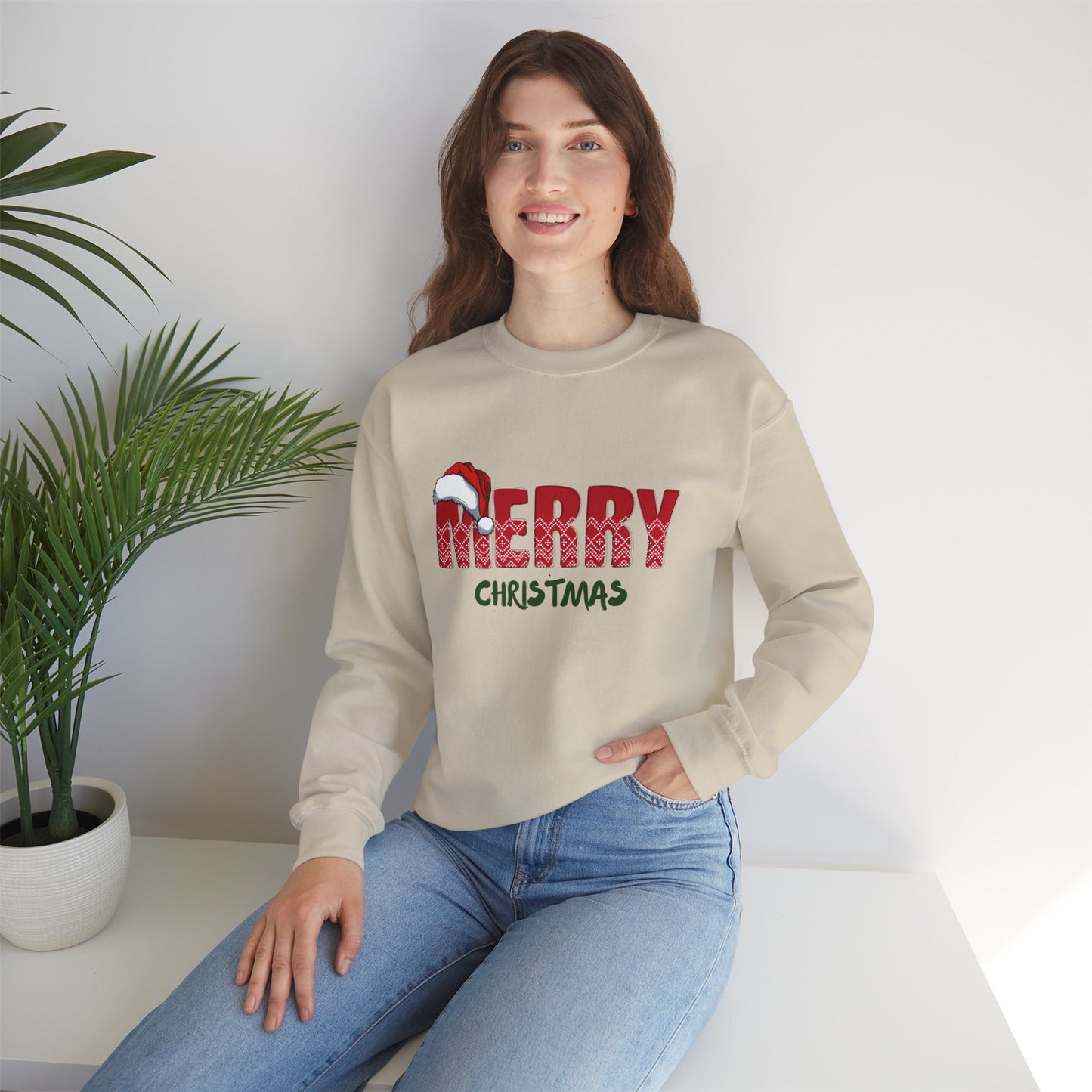 Merry Christmas - Unisex Heavy Blend™ Crewneck Sweatshirt