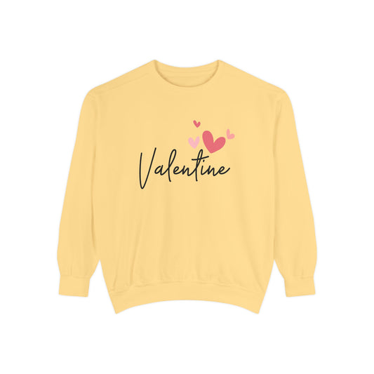 Valentine - Unisex Garment-Dyed Sweatshirt - 11484
