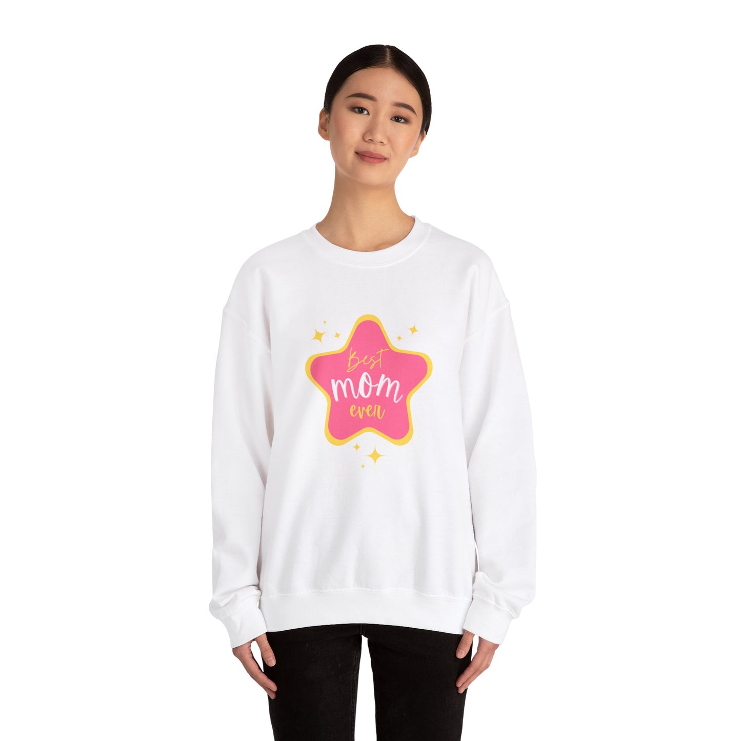 Best Mom Ever - Unisex Heavy Blend™ Crewneck Sweatshirt - 11801