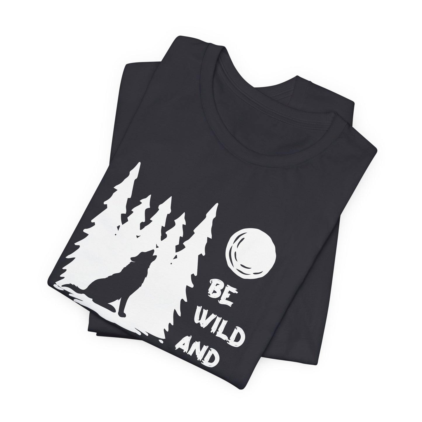 Camping: Be Wild & Wander - Unisex Jersey Short Sleeve Tee - 12632