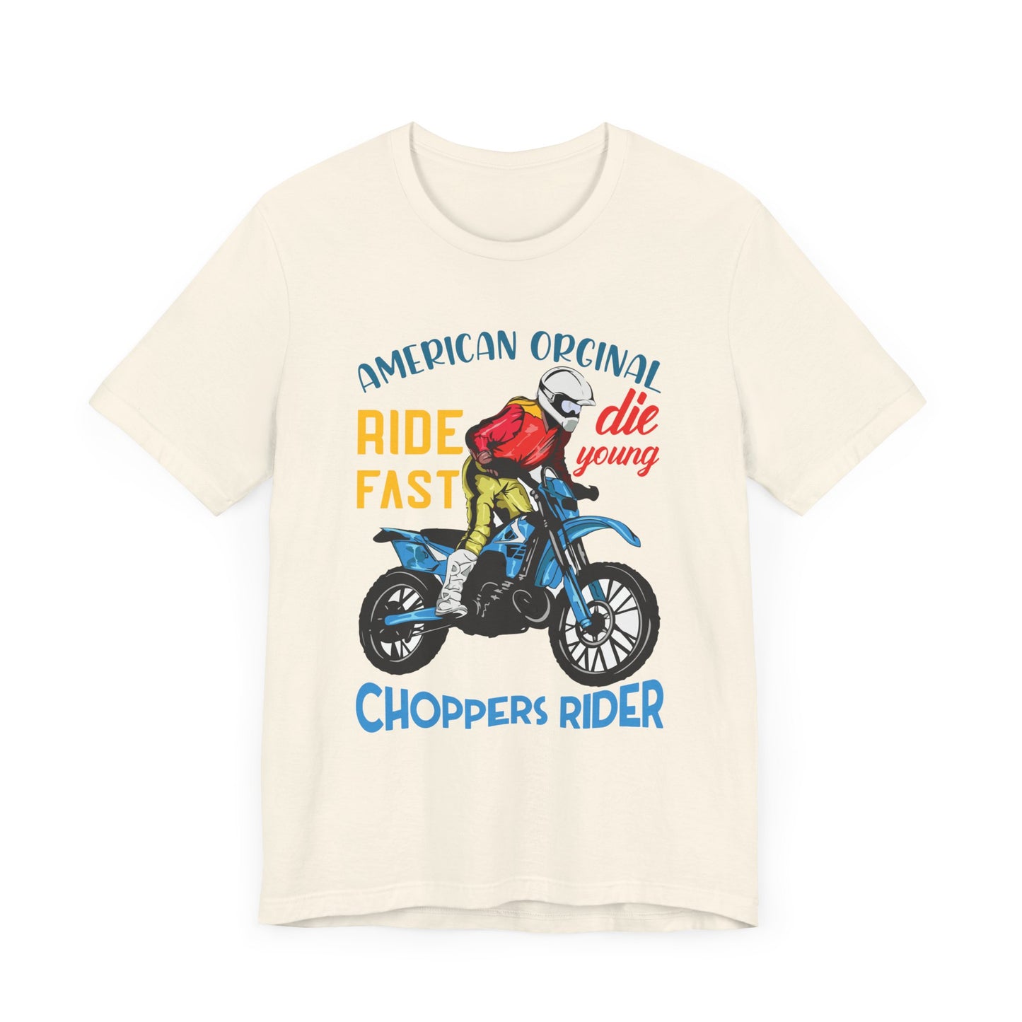 American Original,  Choppers Rider - Unisex Jersey Short Sleeve Tee - 13561