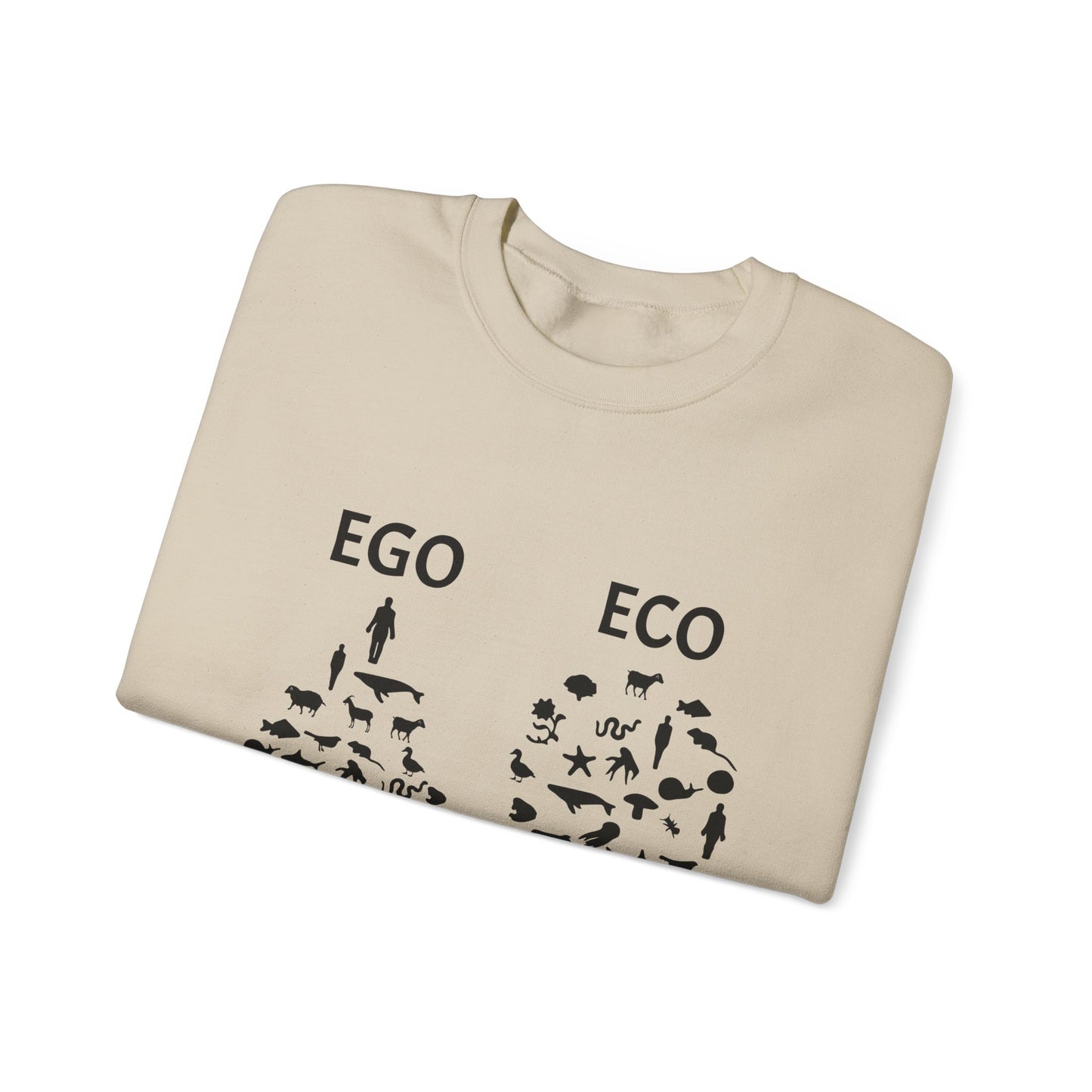 Ego VS Eco - Unisex Heavy Blend™ Crewneck Sweatshirt