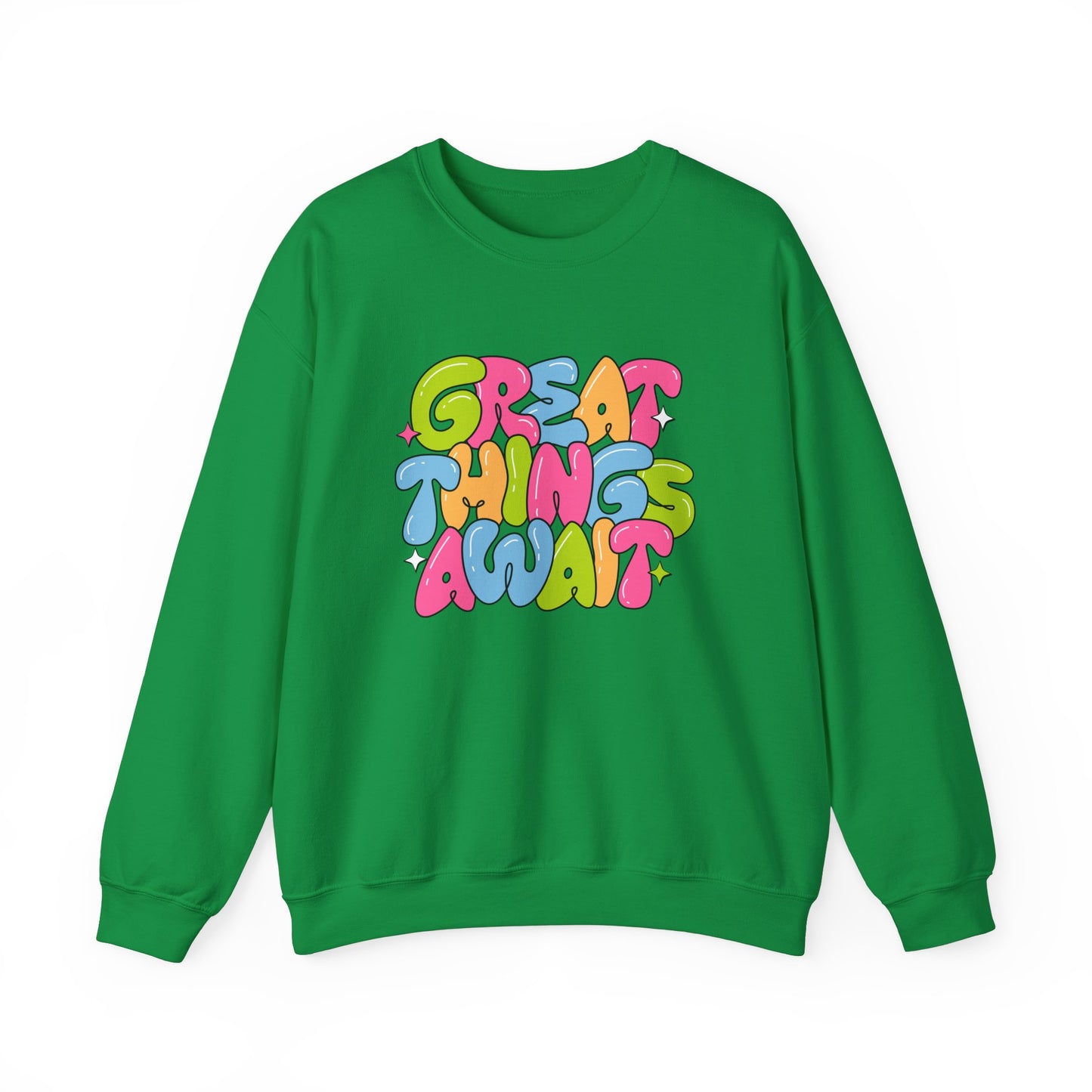 Great Things Awaits - Unisex Heavy Blend™ Crewneck Sweatshirt