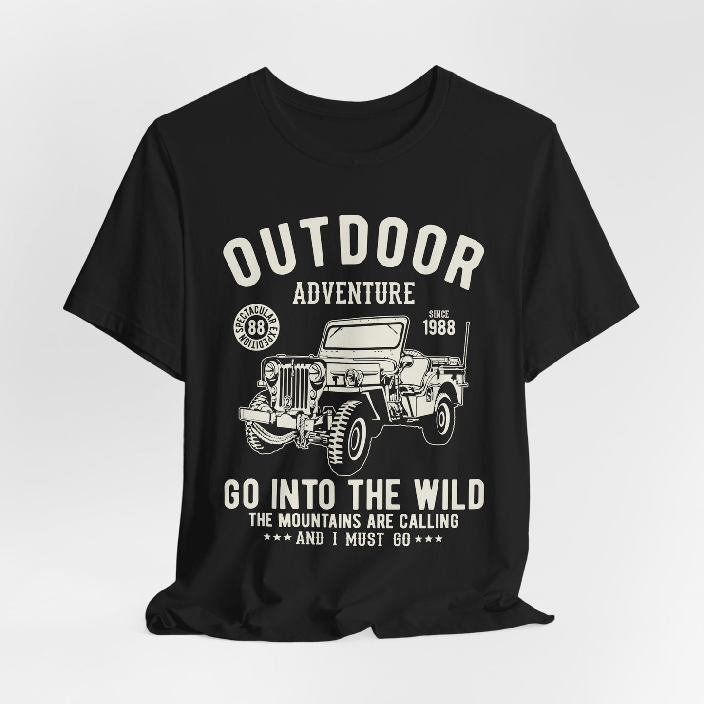 Outdoor Adventure - Unisex Jersey Short Sleeve Tee - 12899