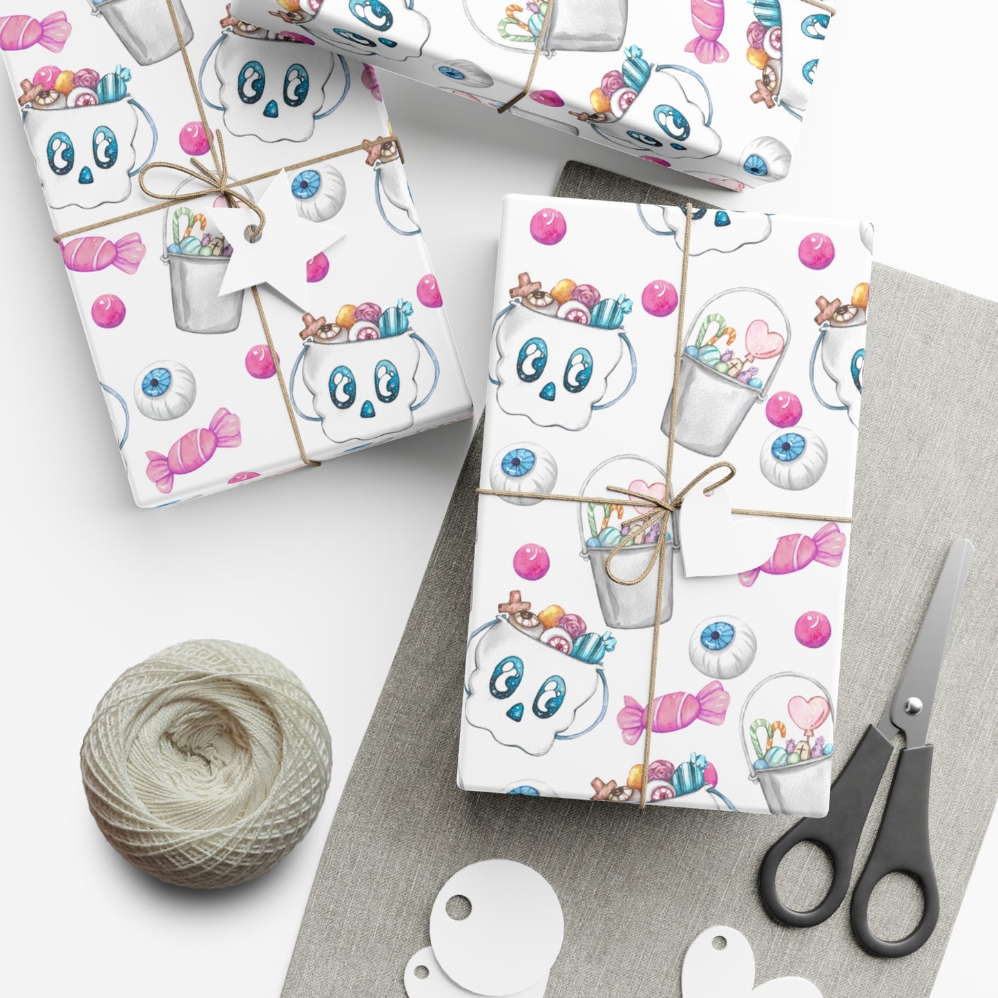 Halloween Candy - Gift Wrap Papers