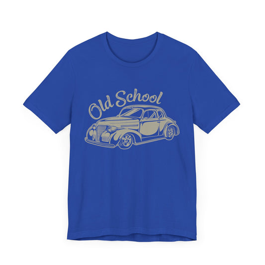Old School - Unisex Jersey Short Sleeve Tee - 12579