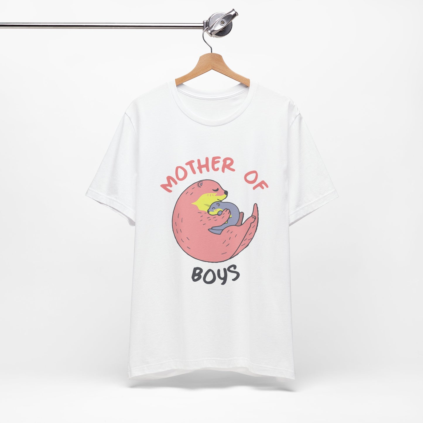 Mother Of Boys - Unisex Jersey Short Sleeve Tee - 13082