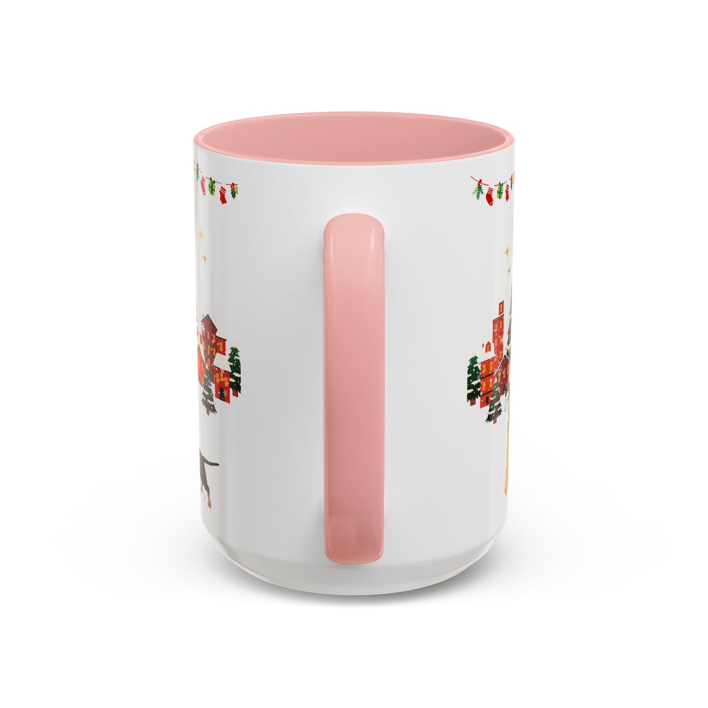 Christmas House - Accent Coffee Mug (11, 15oz)