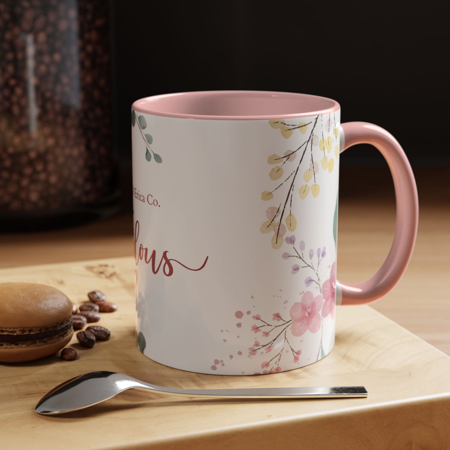 Fabulous, Name, Customizable - Accent Coffee Mug (11, 15oz) - 10965