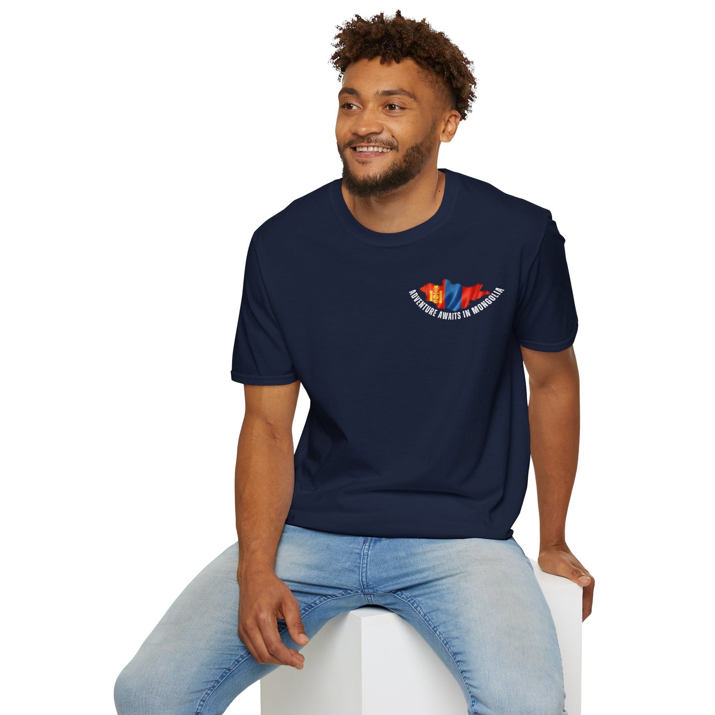 Adventure Awaits in Mongolia - Unisex Softstyle T-Shirt - 10367