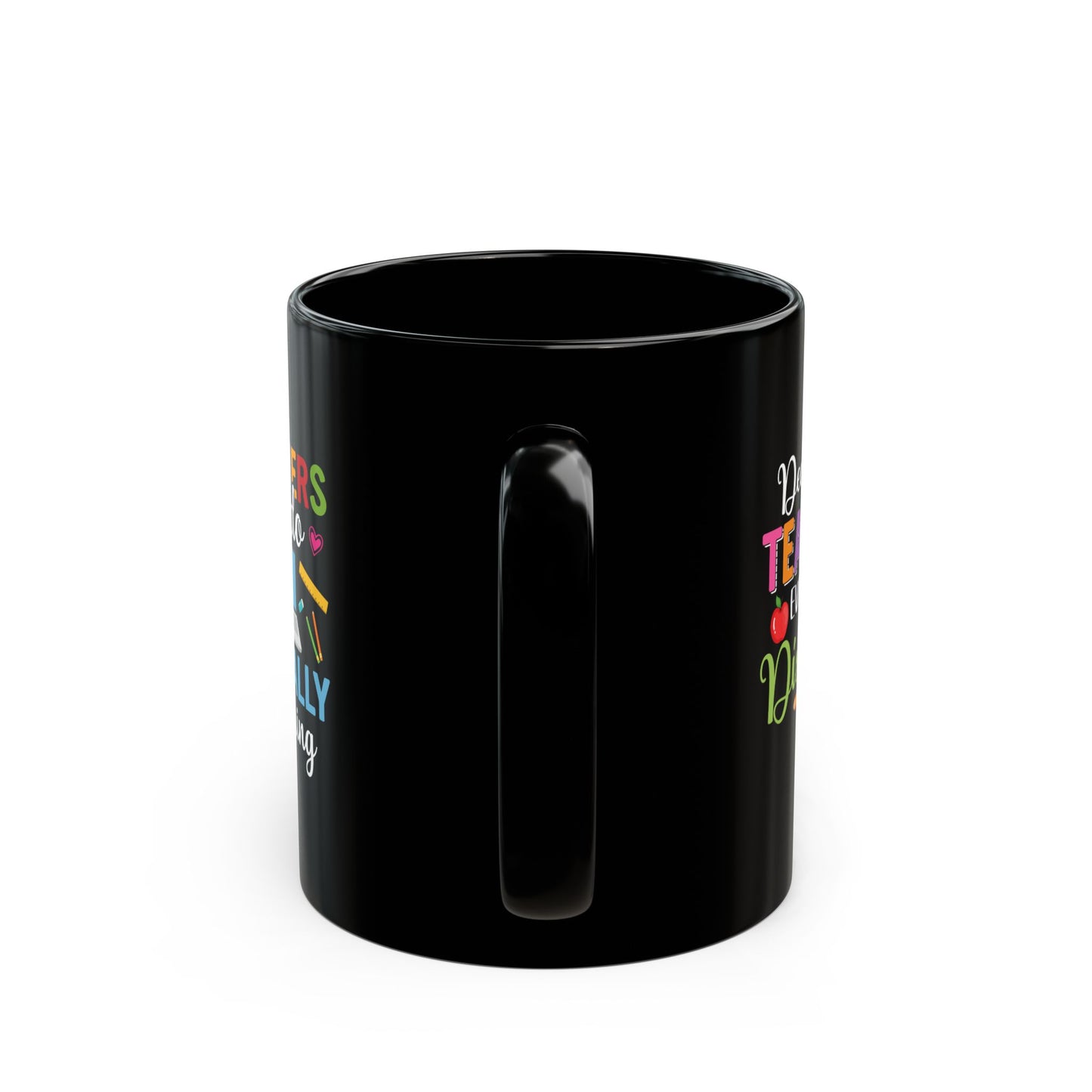 Teacher Can Change The World - Black Mug (11oz, 15oz)