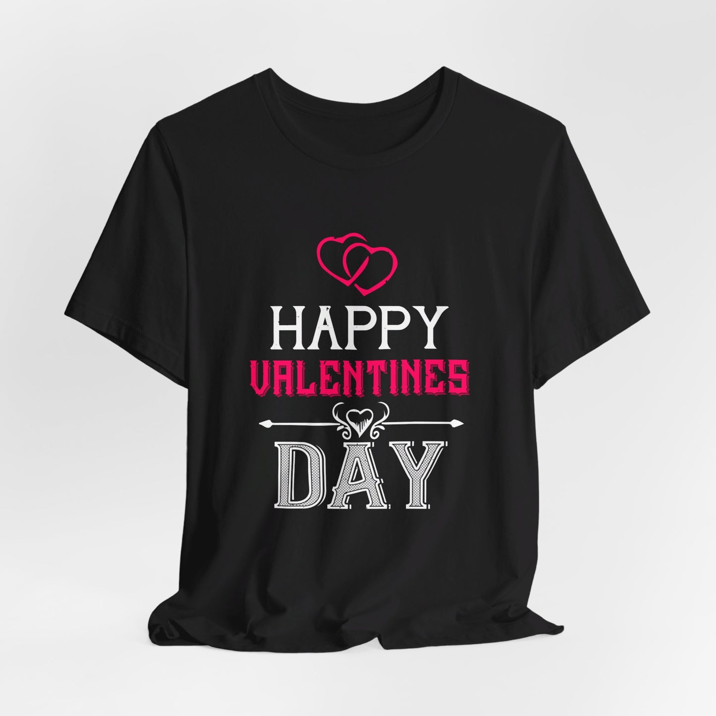 Happy Valentine’s Day - Unisex Jersey Short Sleeve Tee