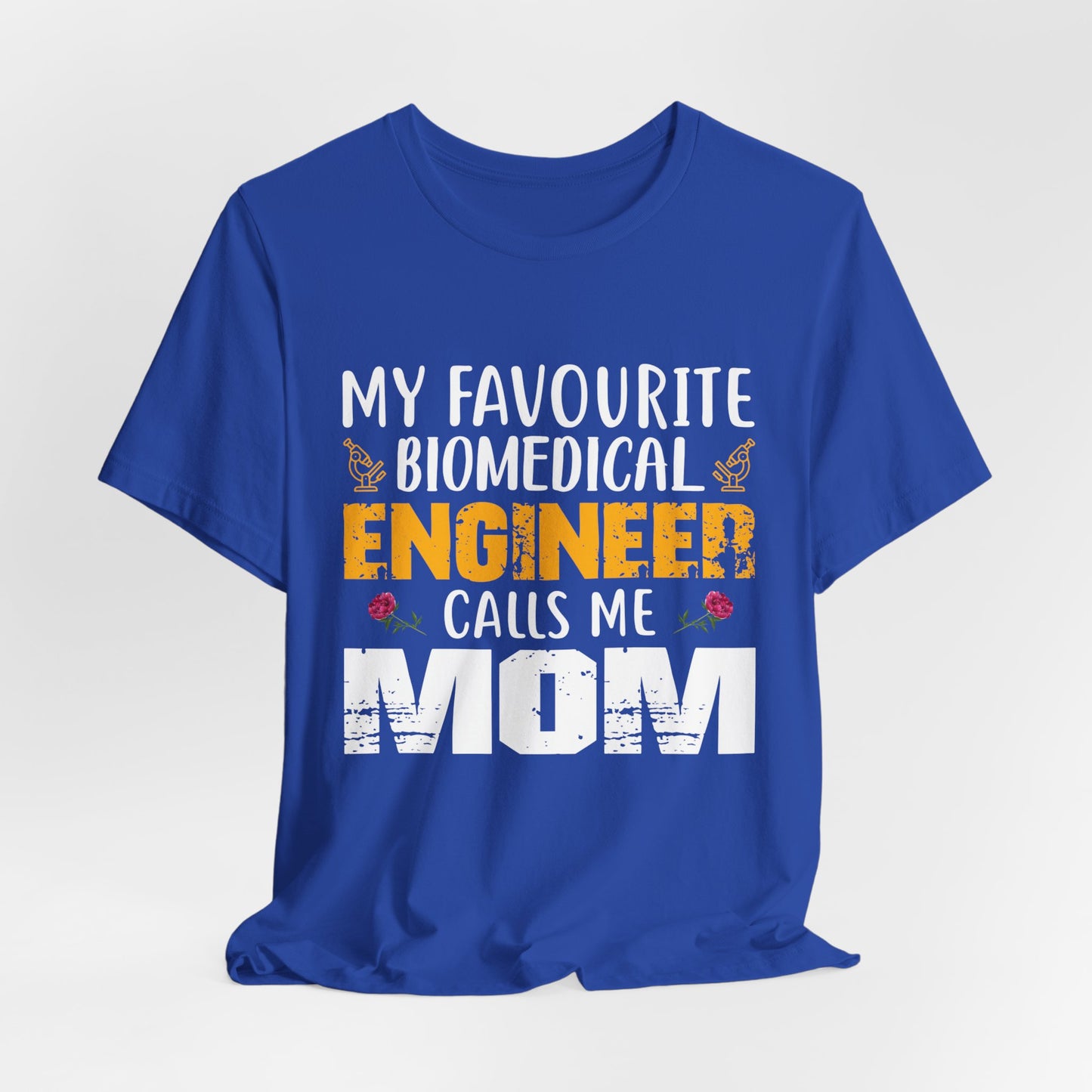 My Favorite Biochemical Engineer Calls Me Mom - Unisex Jersey Short Sleeve Tee