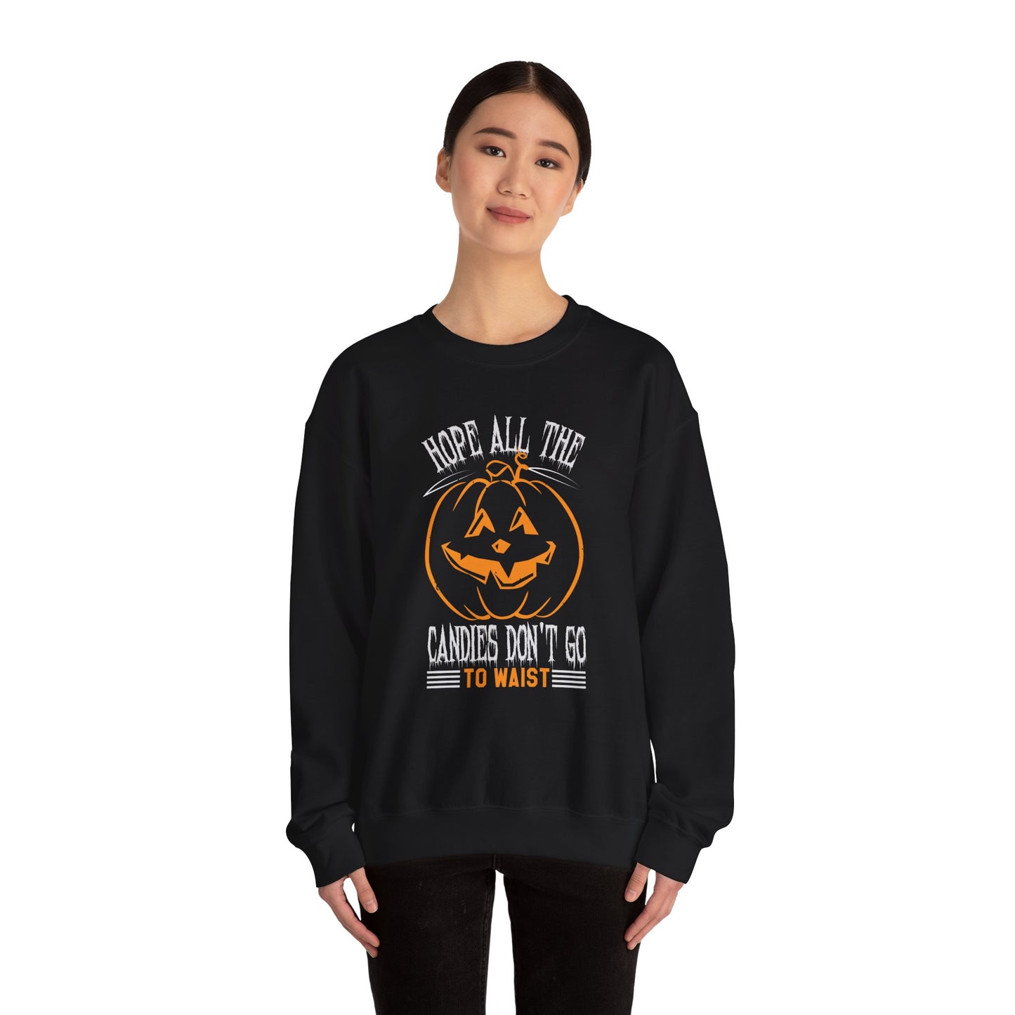 Hope All the Candies Don't Go to Waist - Unisex Heavy Blend™ Crewneck Sweatshirt