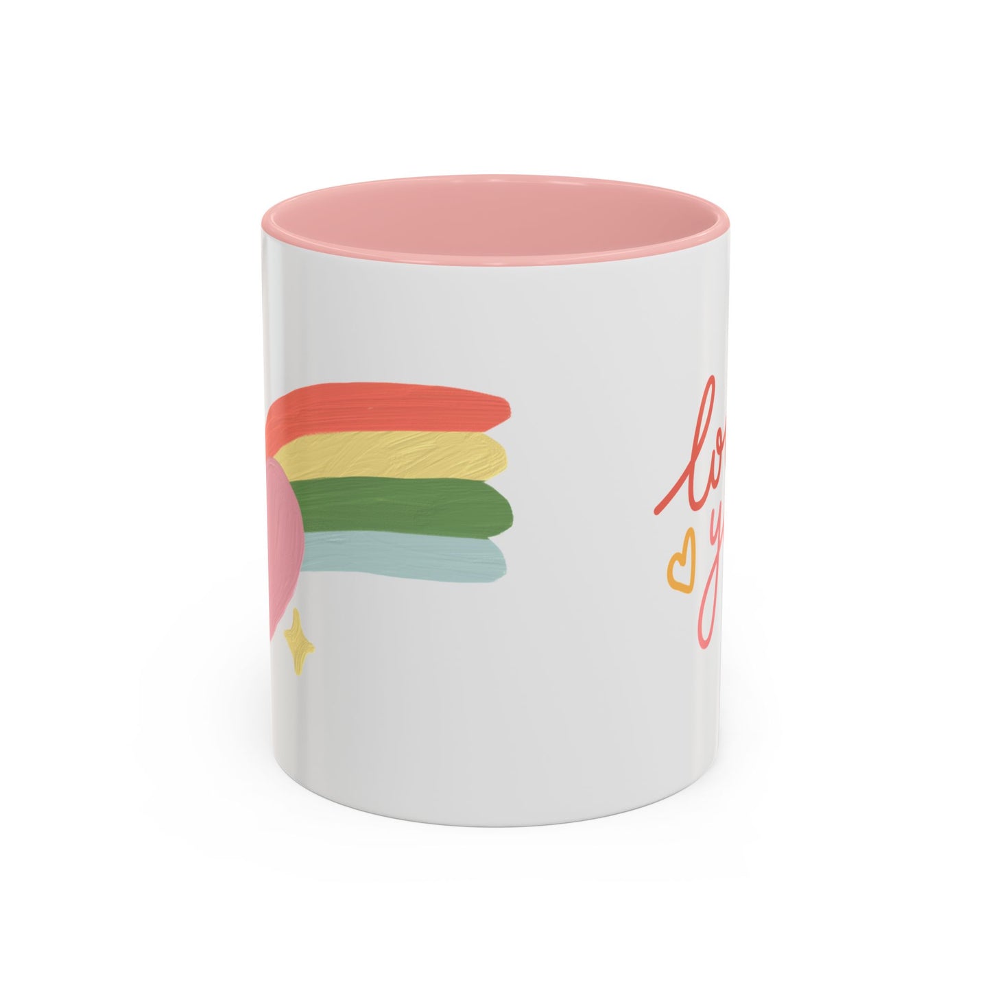 Love You - Accent Coffee Mug (11, 15oz) - 11190