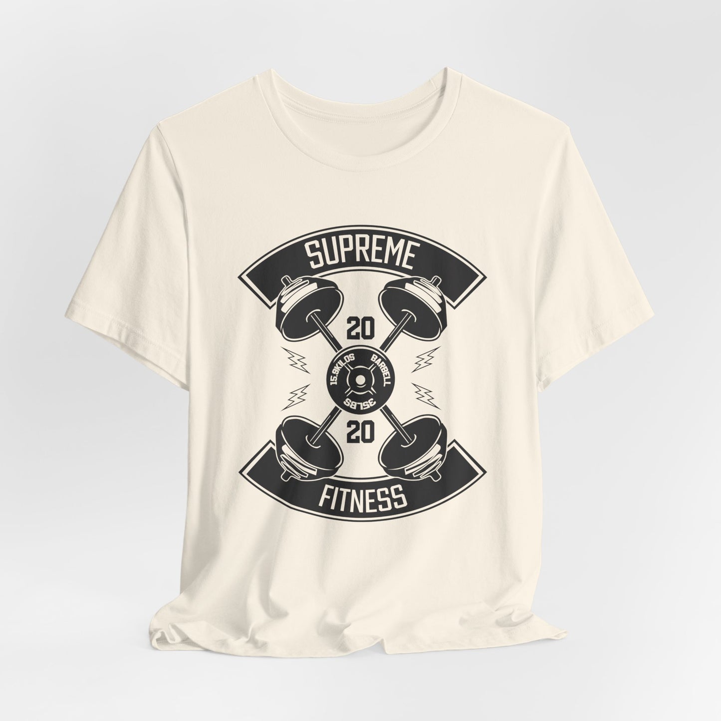 Gym: Supreme Fitness - Unisex Jersey Short Sleeve Tee