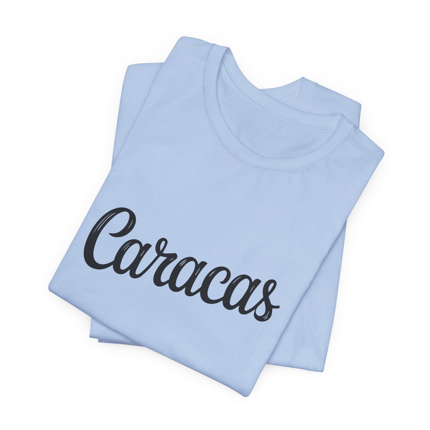 Caracas Unisex Jersey Short Sleeve Tee - Casual Graphic T-Shirt for Everyday Wear - 12270