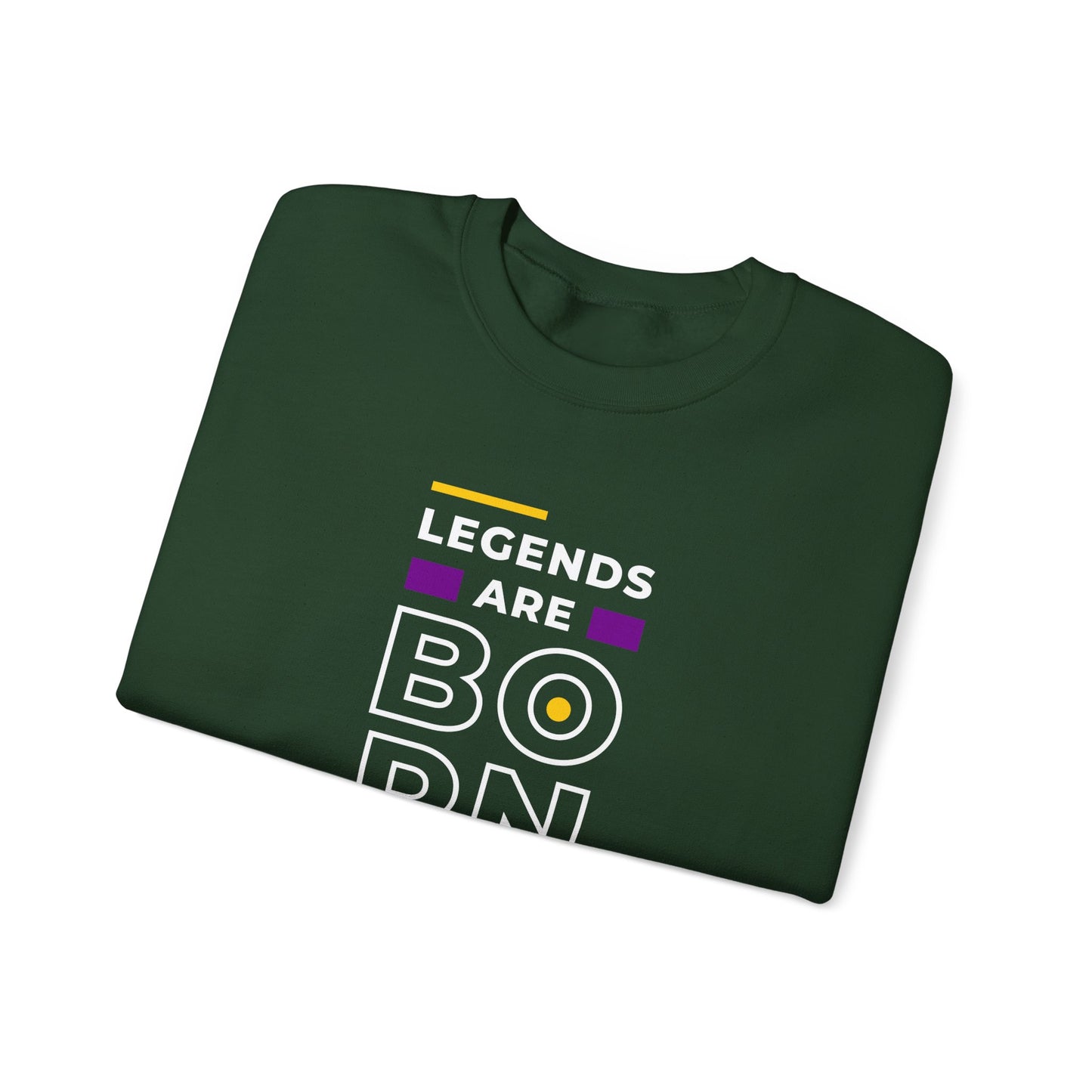 Legends are Born in January - Unisex Heavy Blend™ Crewneck Sweatshirt - 11202
