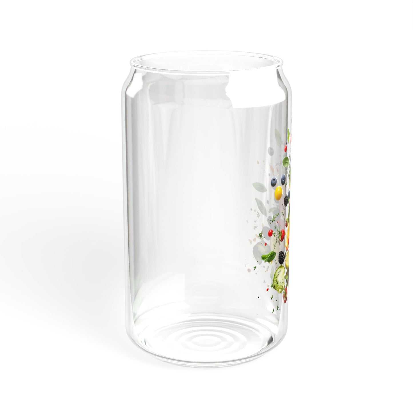 Fruits: The Ultimate Snack,  Customizable - Sipper Glass, 16oz - 10796