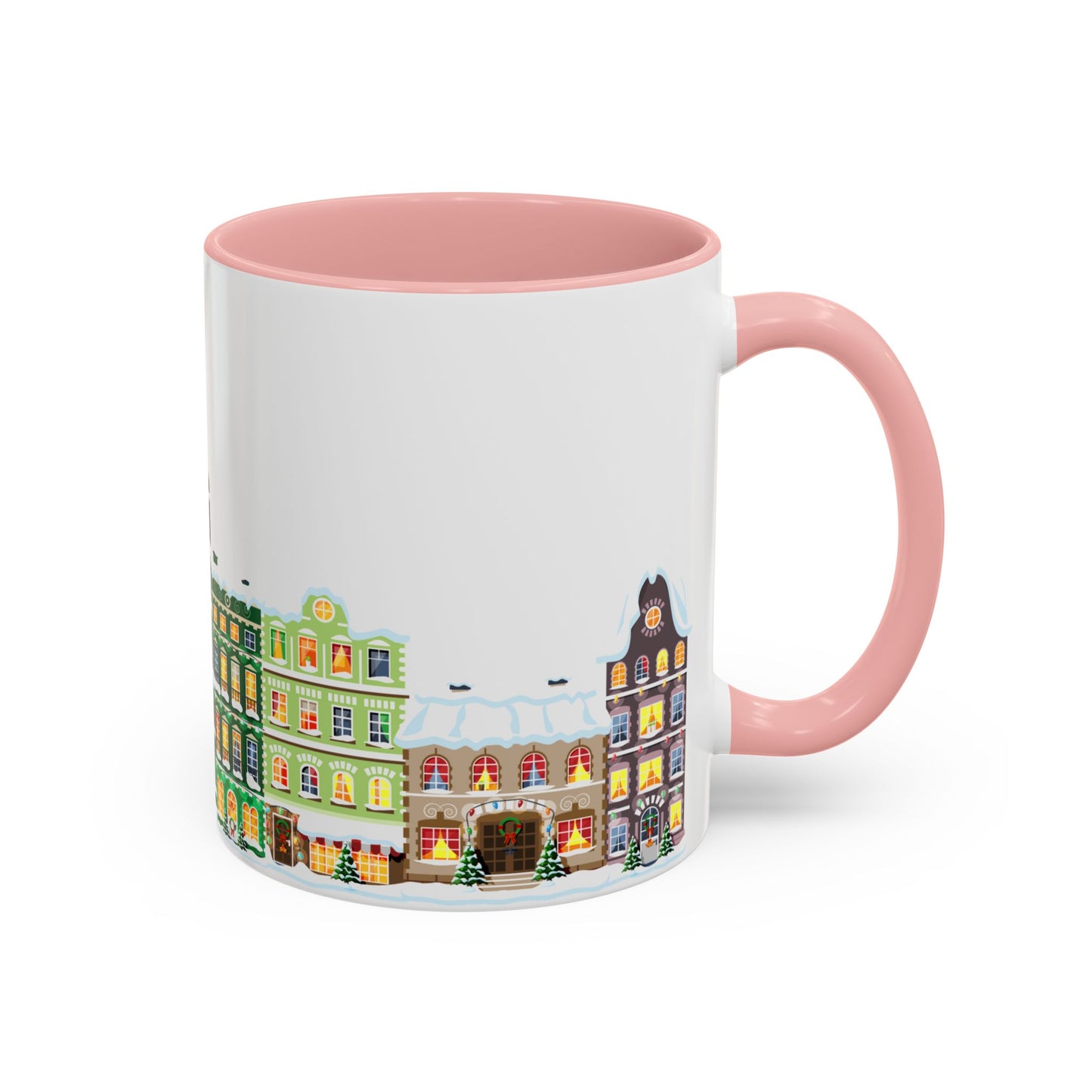 Christmas Houses - Accent Coffee Mug (11, 15oz) - 10438