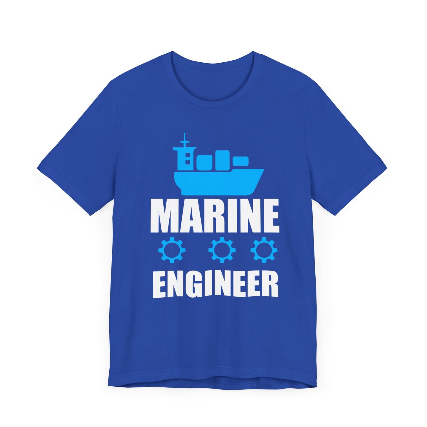 Marine Engineer - Unisex Jersey Short Sleeve Tee - 13667