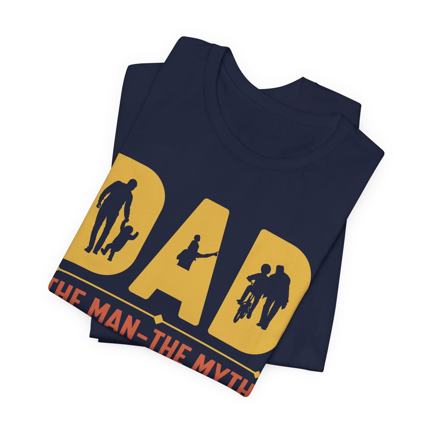 Dad, The Man, The Myth, The Legend - Unisex Jersey Short Sleeve Tee