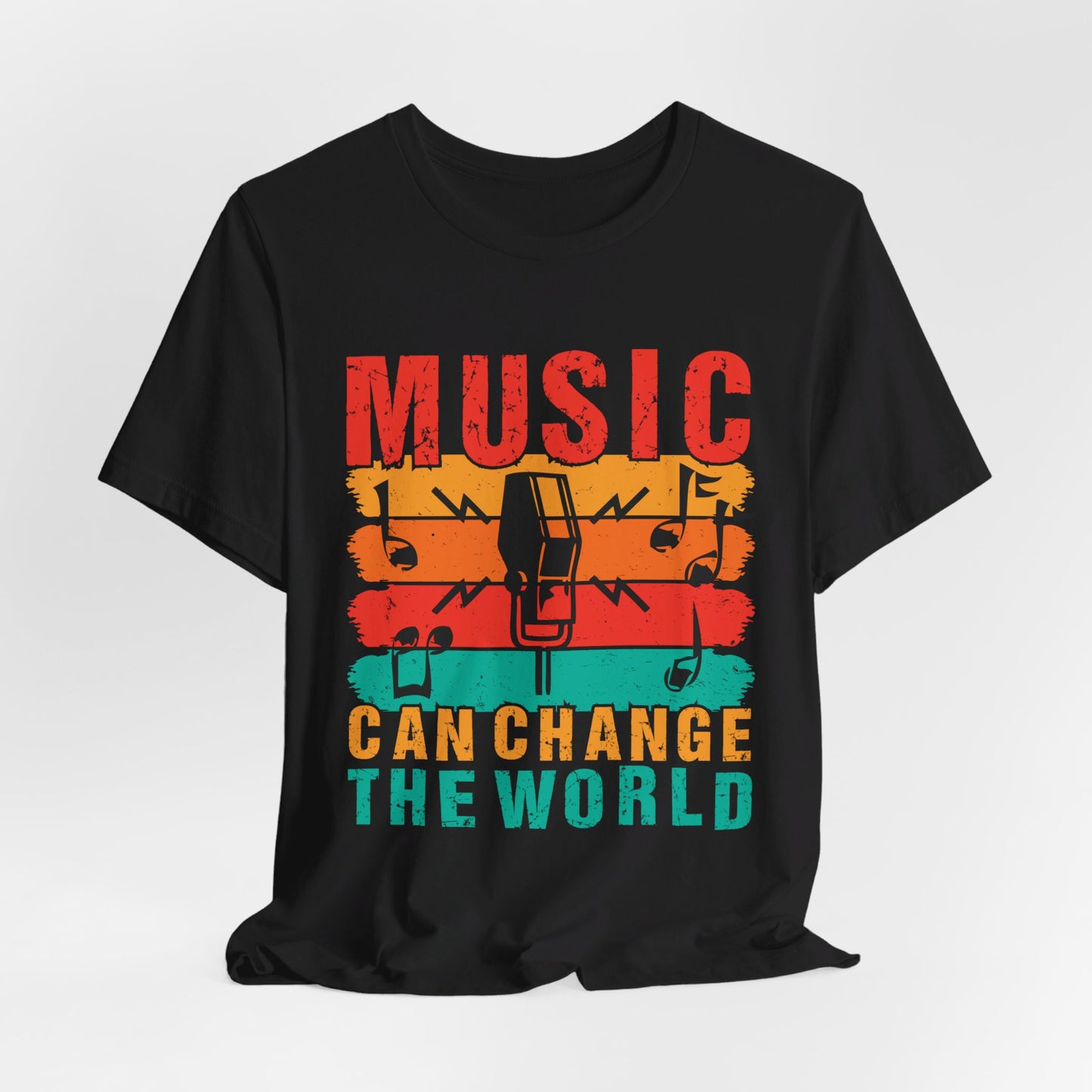 Music Can Change The World - Unisex Jersey Short Sleeve Tee