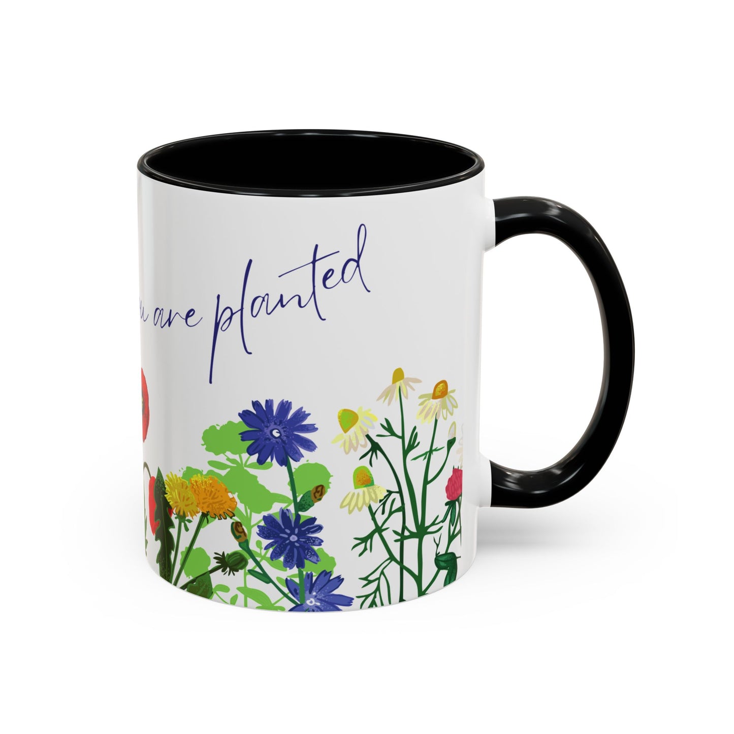 Bloom Where You Are Planted - Accent Coffee Mug (11, 15oz) - 10895