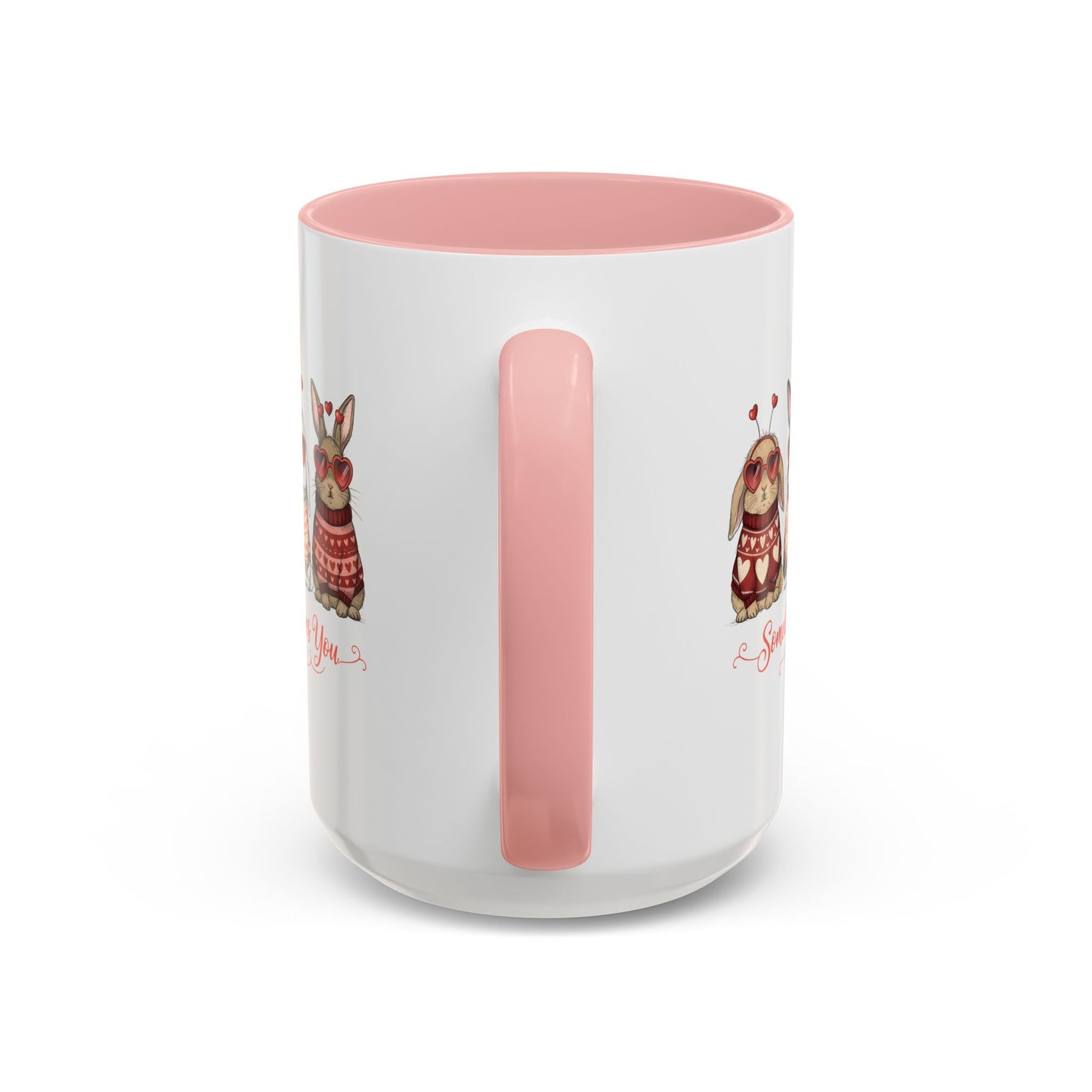 Some Bunny Loves You Mug – Cute Valentine’s Day Bunny Coffee Mug, Funny Romantic Gift for Her or Him (11oz / 15oz) - 14781