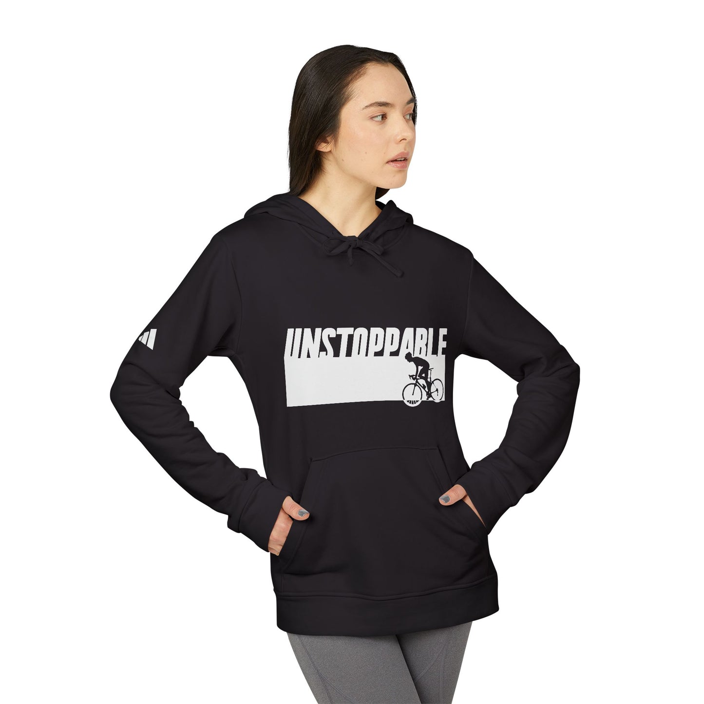 Bicycle: Unstoppable - Adidas Unisex Fleece Hoodie