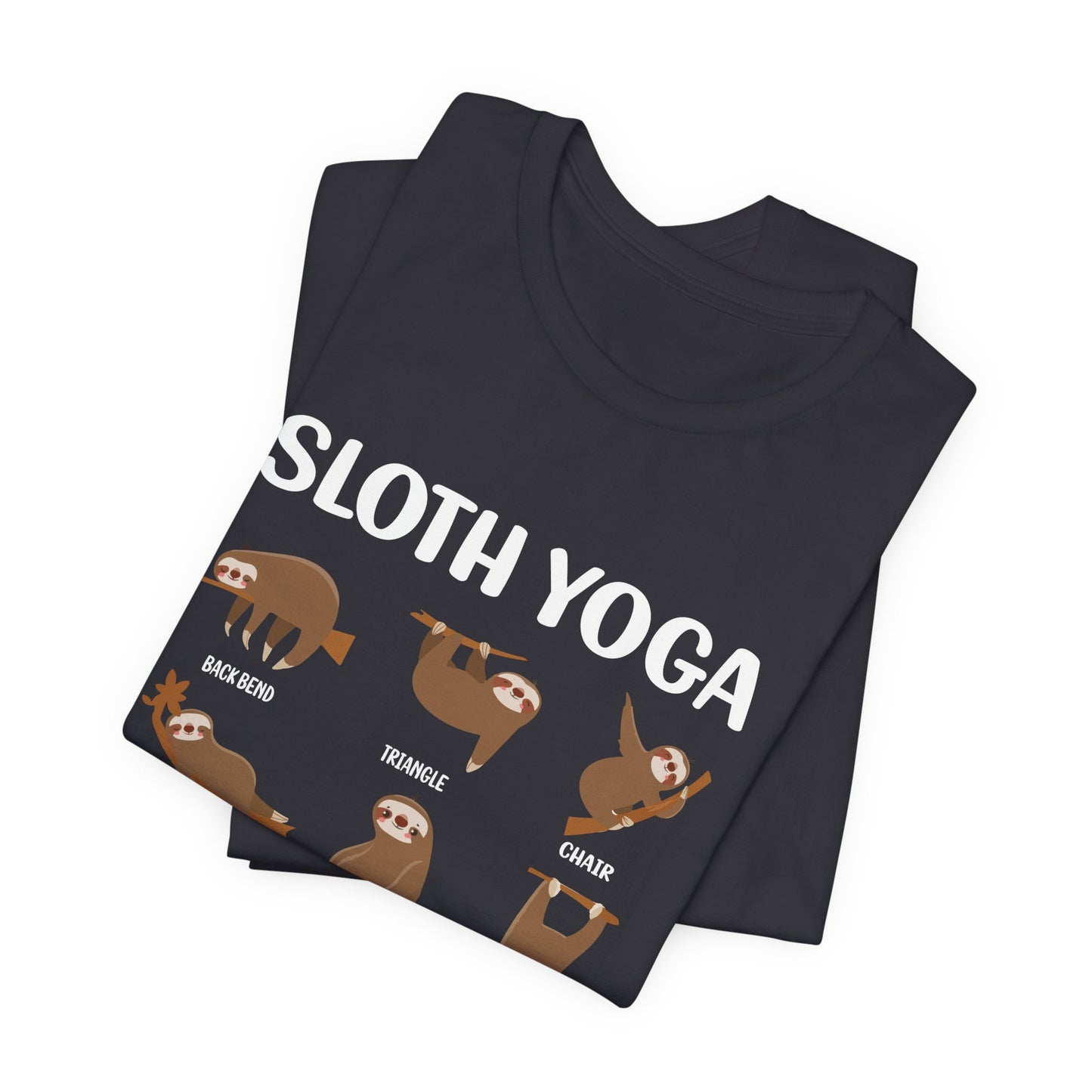 Sloth Yoga - Unisex Jersey Short Sleeve Tee - 12534